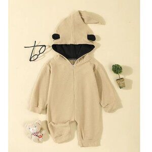 NEW Nightmare Before Christmas Oogie Boogie Baby Toddler Fleece Jumpsuit Costume